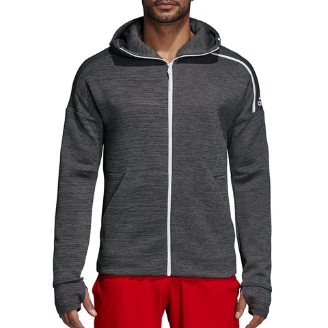 grey adidas hoddie